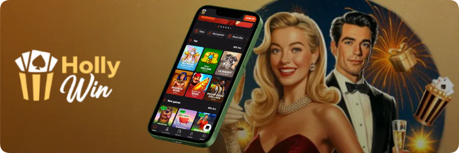 HollyWin Game Lobby HollyWin